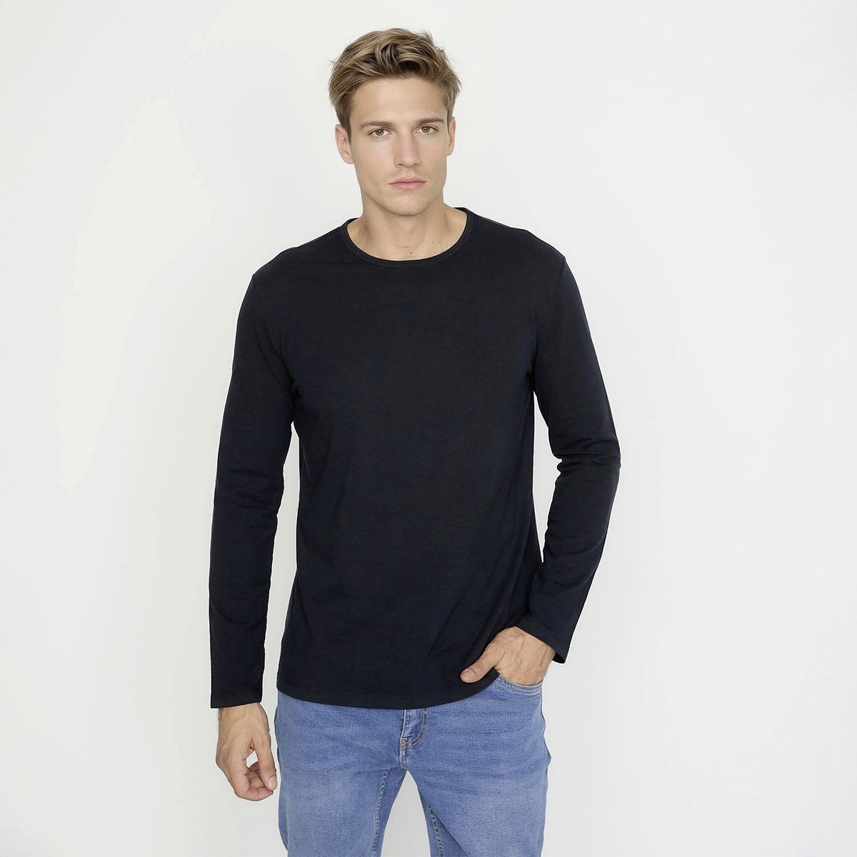 WOLF&HANK - Polera Manga Larga Hombre Wolf&Hank