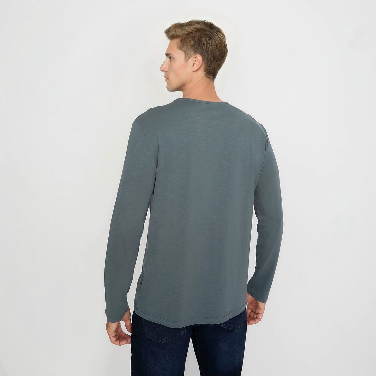 WOLF&HANK - Polera Manga Larga Hombre Wolf&Hank
