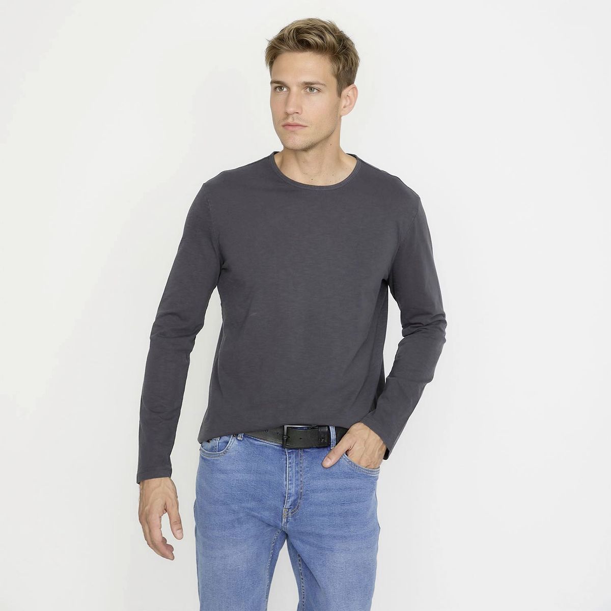 WOLF&HANK - Polera Manga Larga Hombre Wolf&Hank