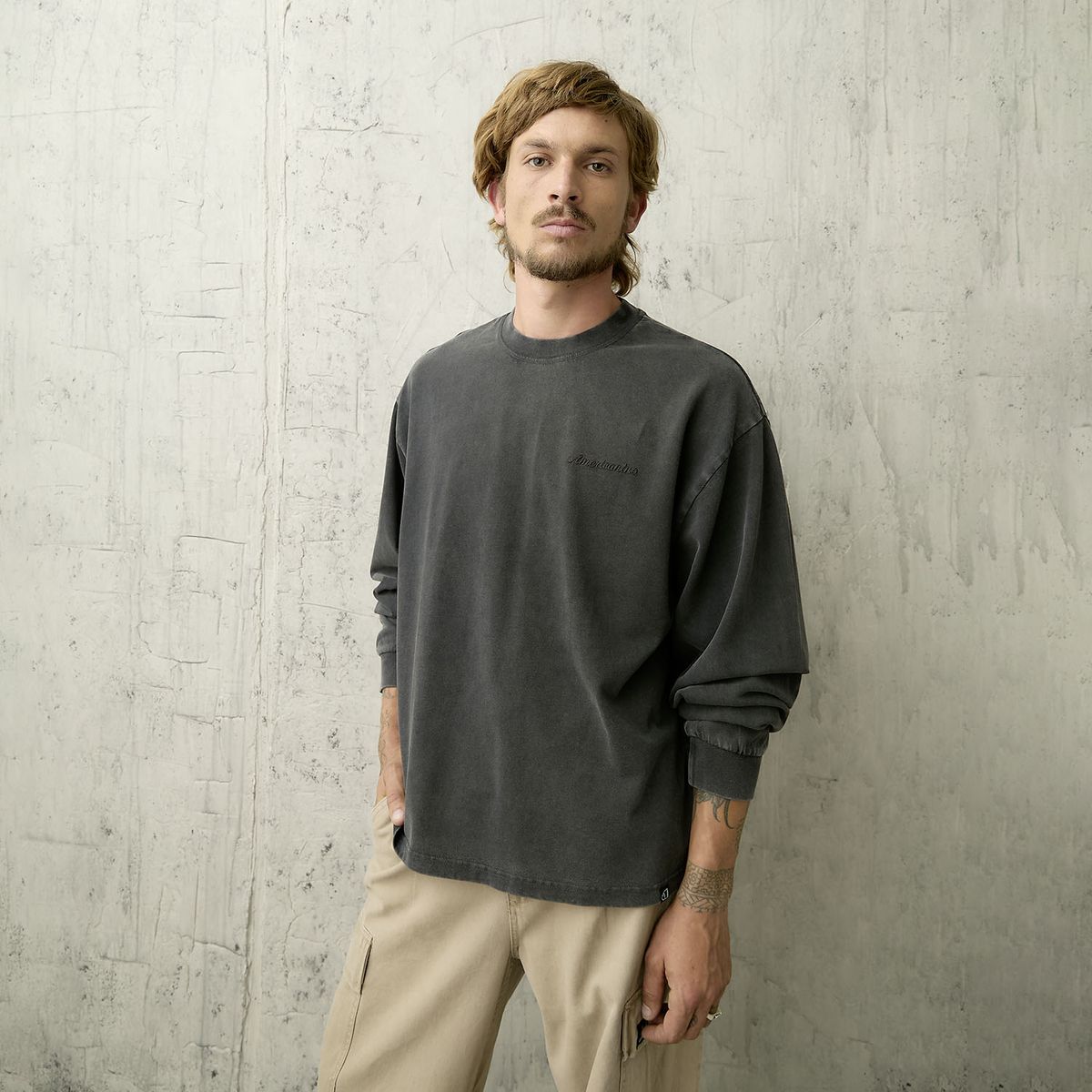 AMERICANINO - Polera Manga Larga Hombre Americanino