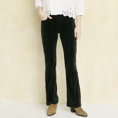 UNIVERSITY CLUB - Pantalón Flare Tiro Alto Mujer