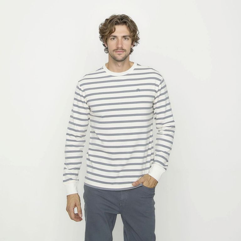 CASCAIS Polera Manga Larga Hombre