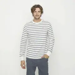 CASCAIS - Polera Manga Larga Hombre