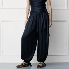 BASEMENT - Pantalón Satín Mujer