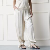 Pantalón Satín Mujer