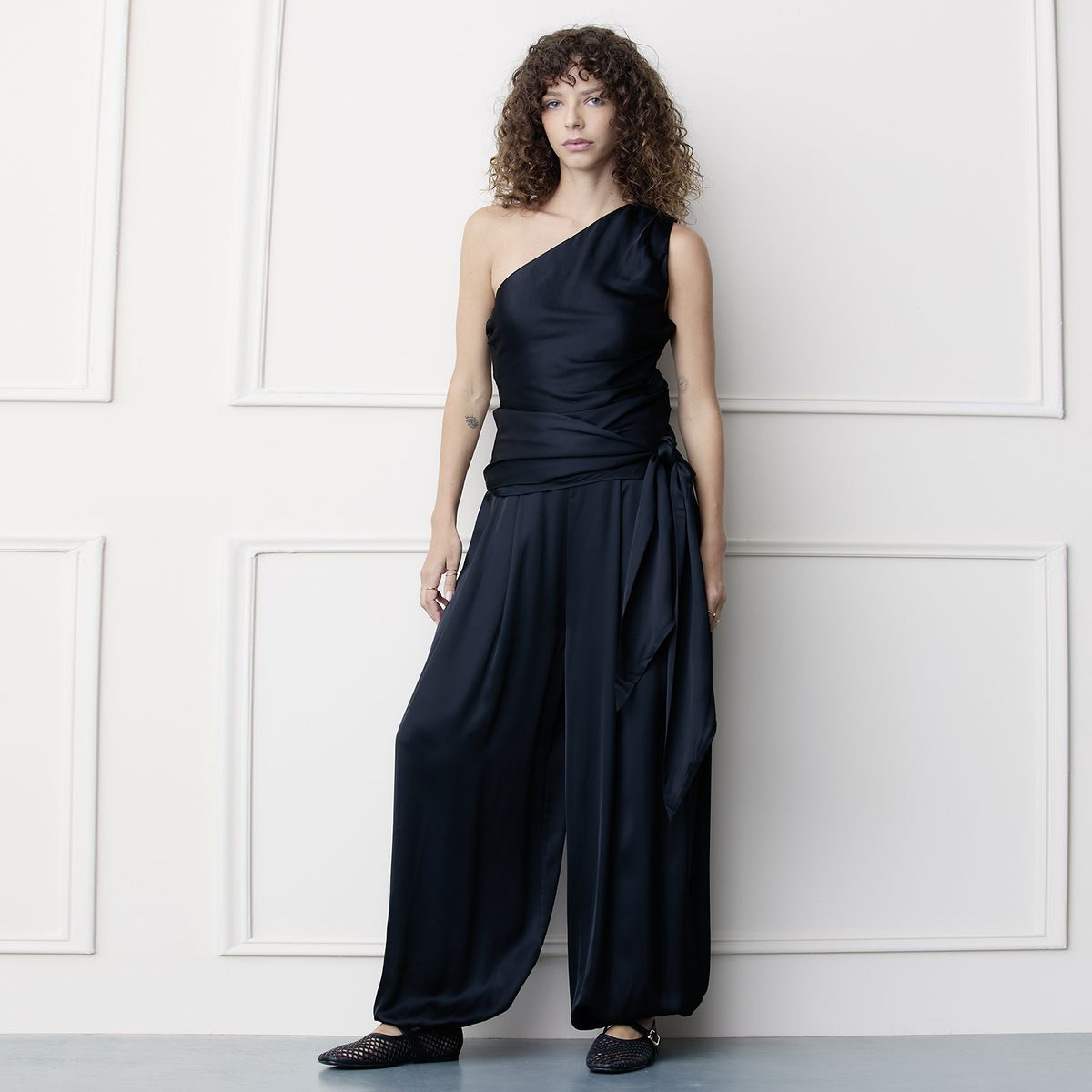 BASEMENT - Panalón Satín Mujer Basement