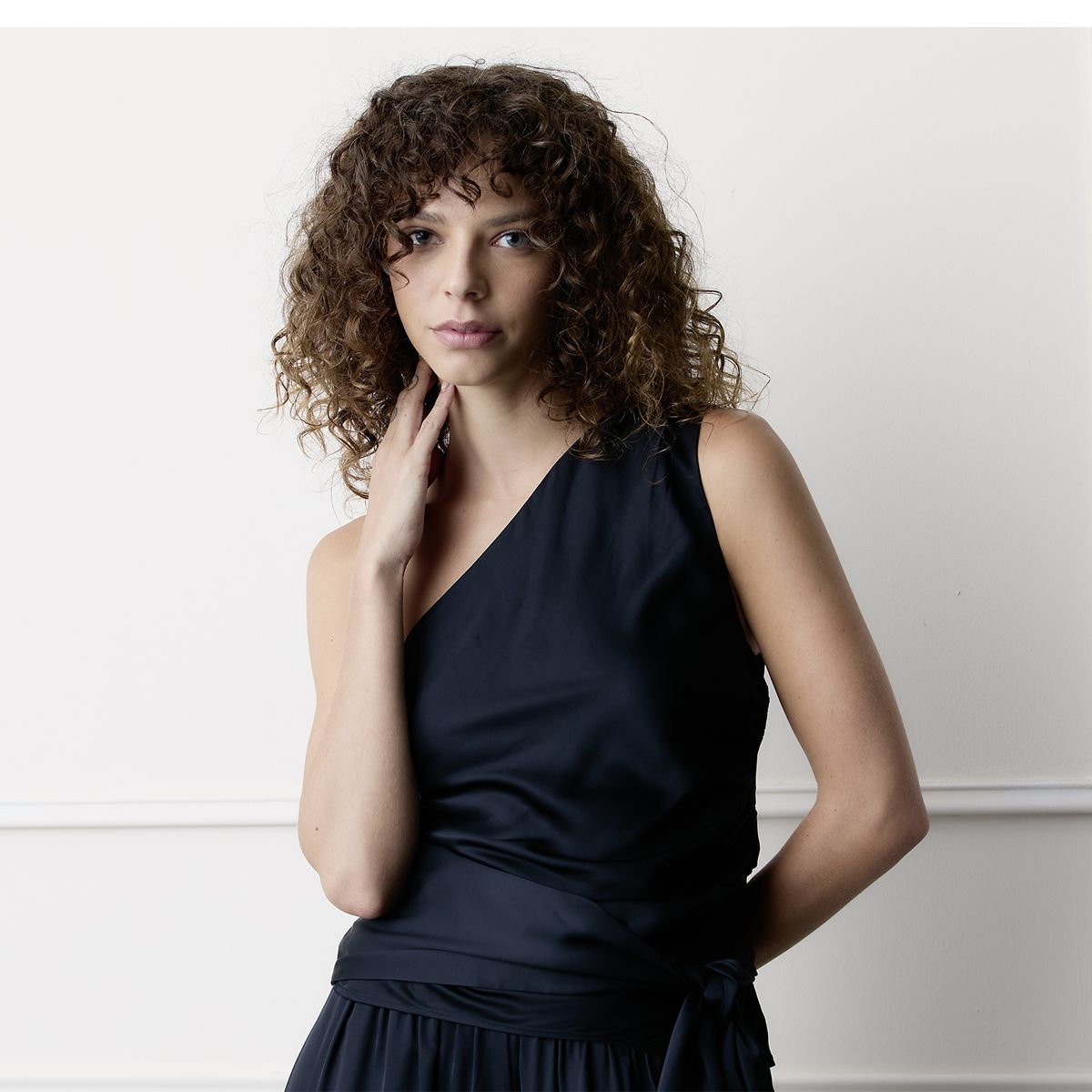 BASEMENT - Blusa Satín Mujer Basement