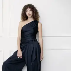 BASEMENT - Blusa Satín Mujer