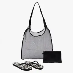 SYBILLA - Hawaiana Mujer Negro