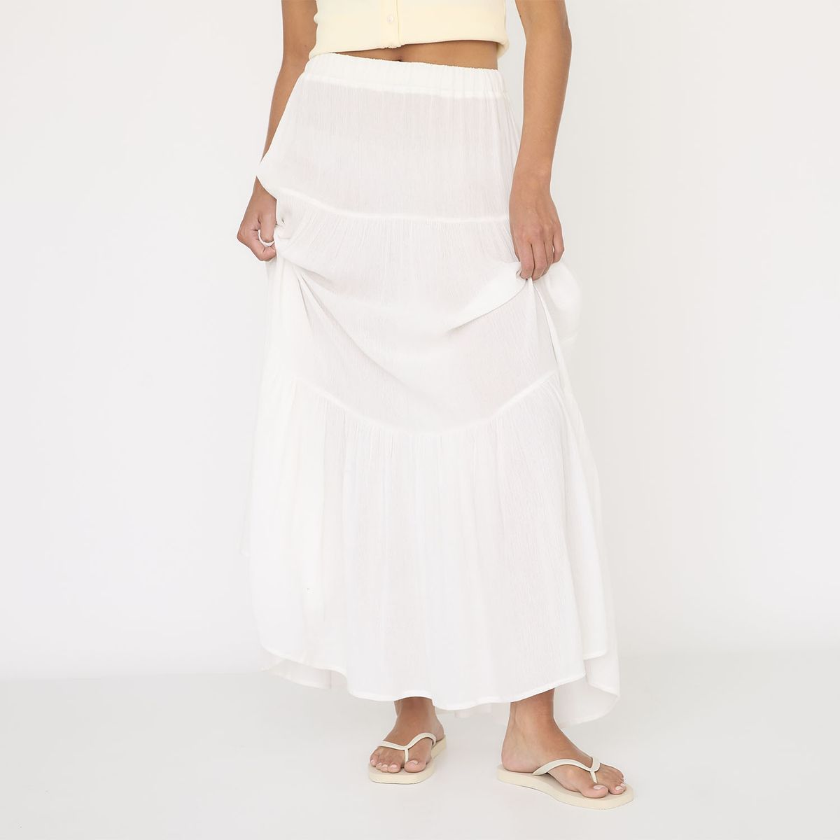 SYBILLA - Hawaiana Mujer Blanco Sybilla