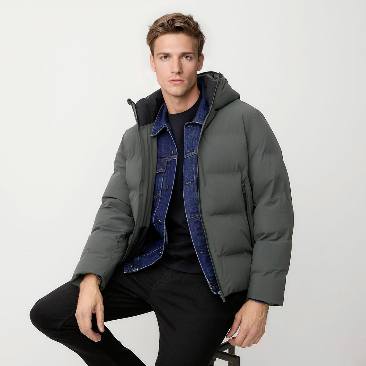 WOLF&HANK - Parka Hombre Wolf&Hank