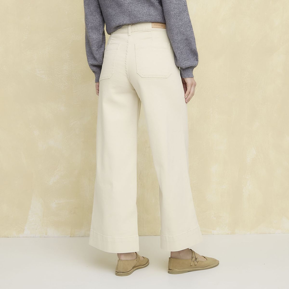 UNIVERSITY CLUB - Jeans Wide Leg Mujer University Club