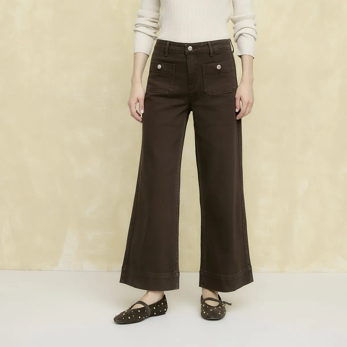 UNIVERSITY CLUB - Jeans Wide Leg Mujer University Club