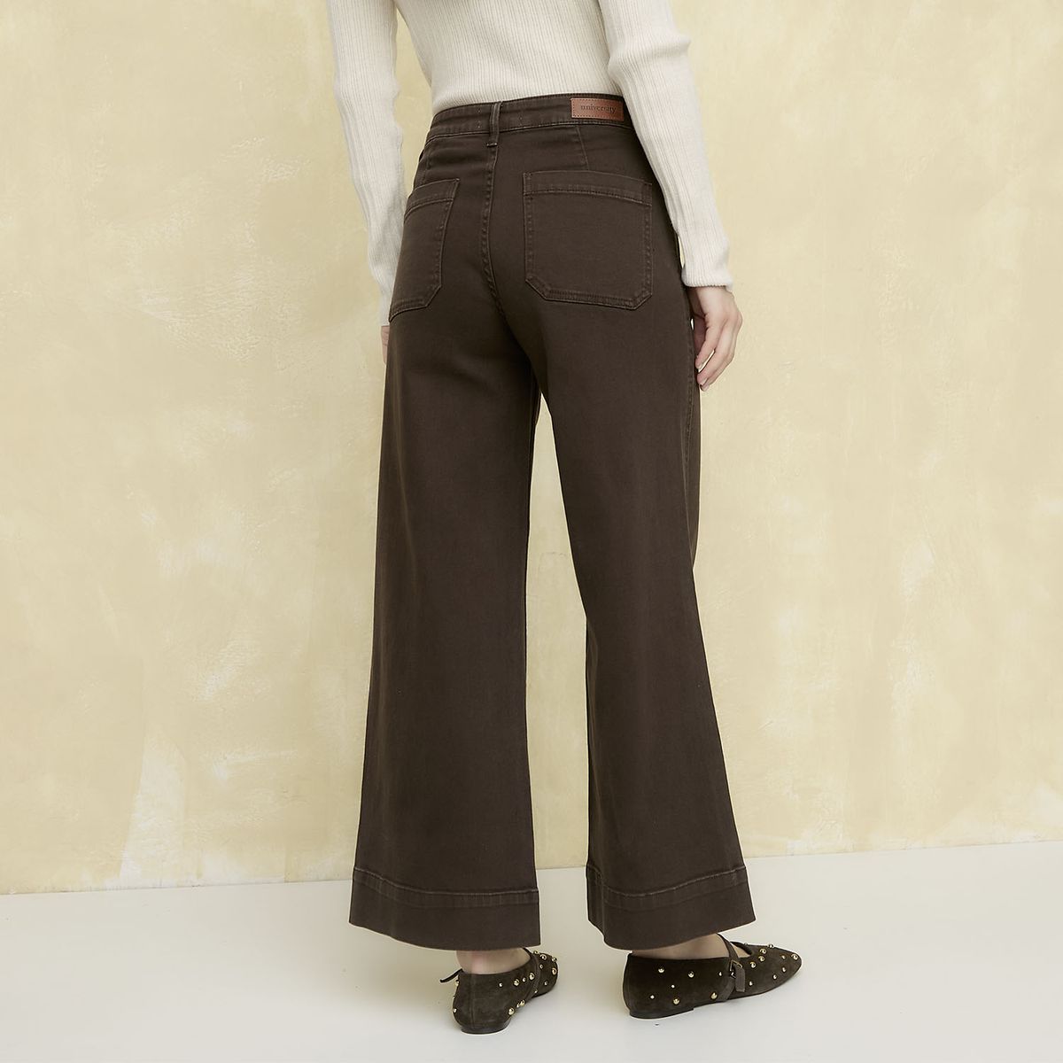 UNIVERSITY CLUB - Jeans Wide Leg Mujer University Club