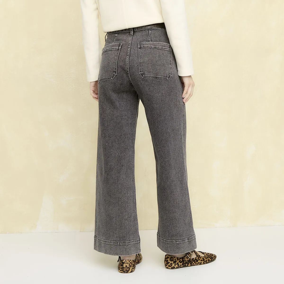 UNIVERSITY CLUB - Jeans Wide Leg Mujer University Club