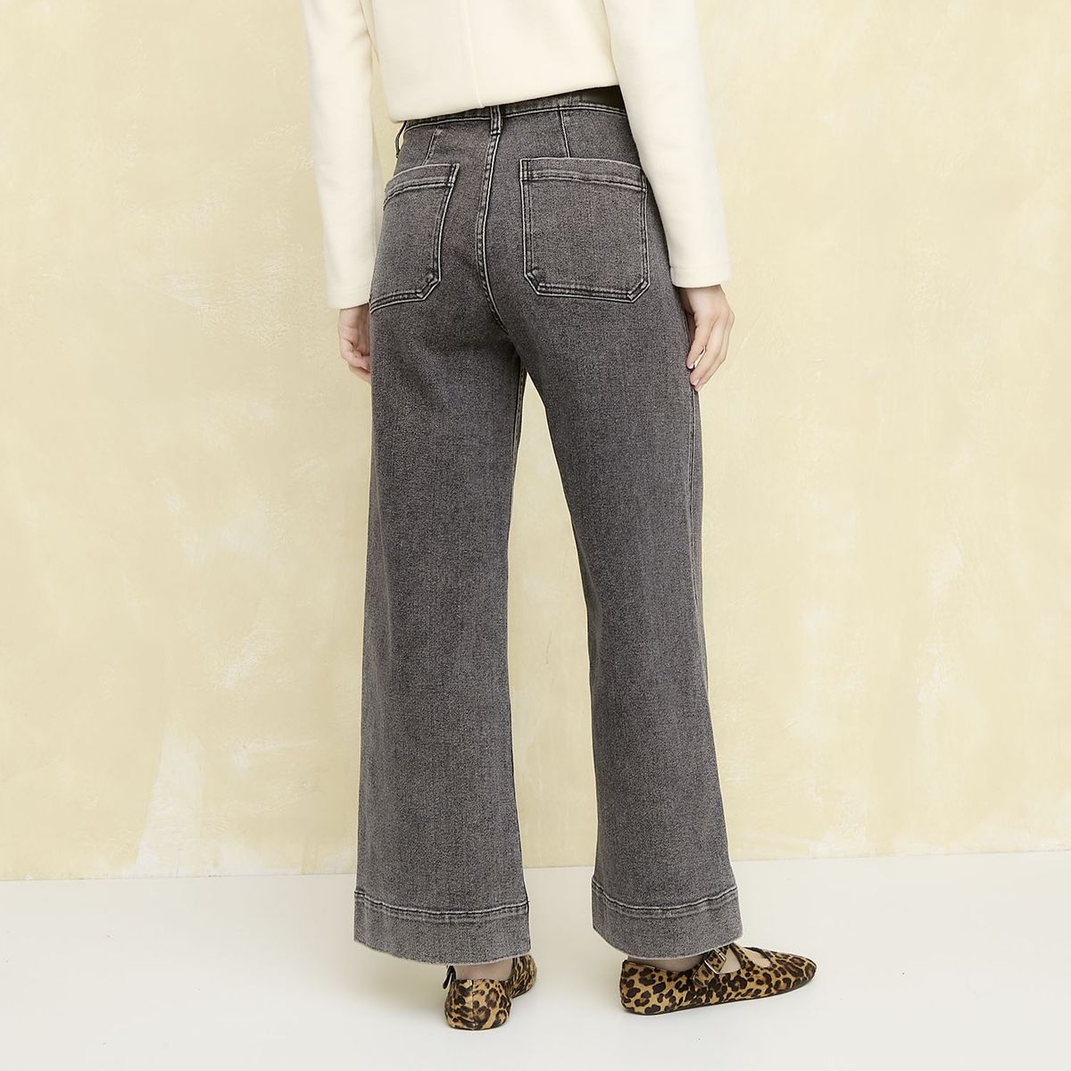 UNIVERSITY CLUB - Jeans Wide Leg Mujer University Club