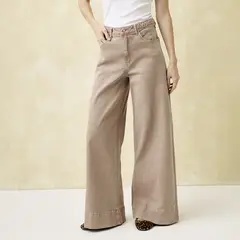 UNIVERSITY CLUB - Jeans Wide Leg Mujer