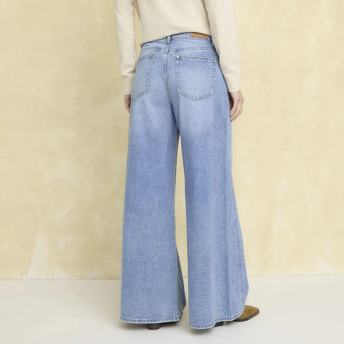 UNIVERSITY CLUB - Jeans Extra Wide Leg Mujer University Club
