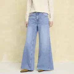 UNIVERSITY CLUB - Jeans Extra Wide Leg Mujer