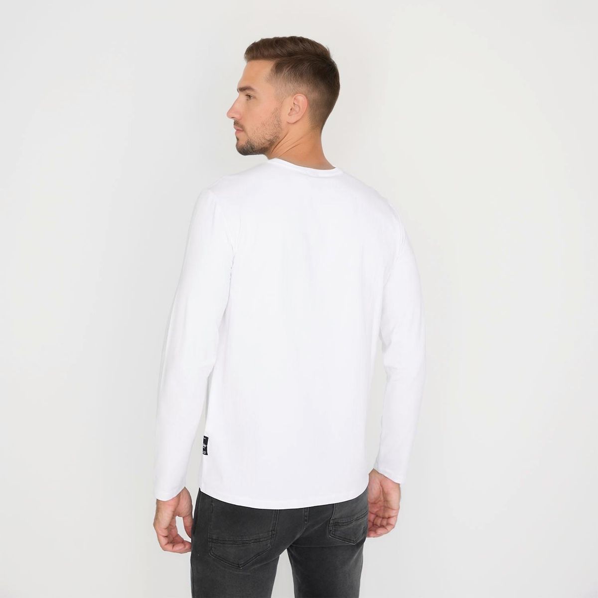 MOSSIMO - Polera Manga Larga Hombre Mossimo