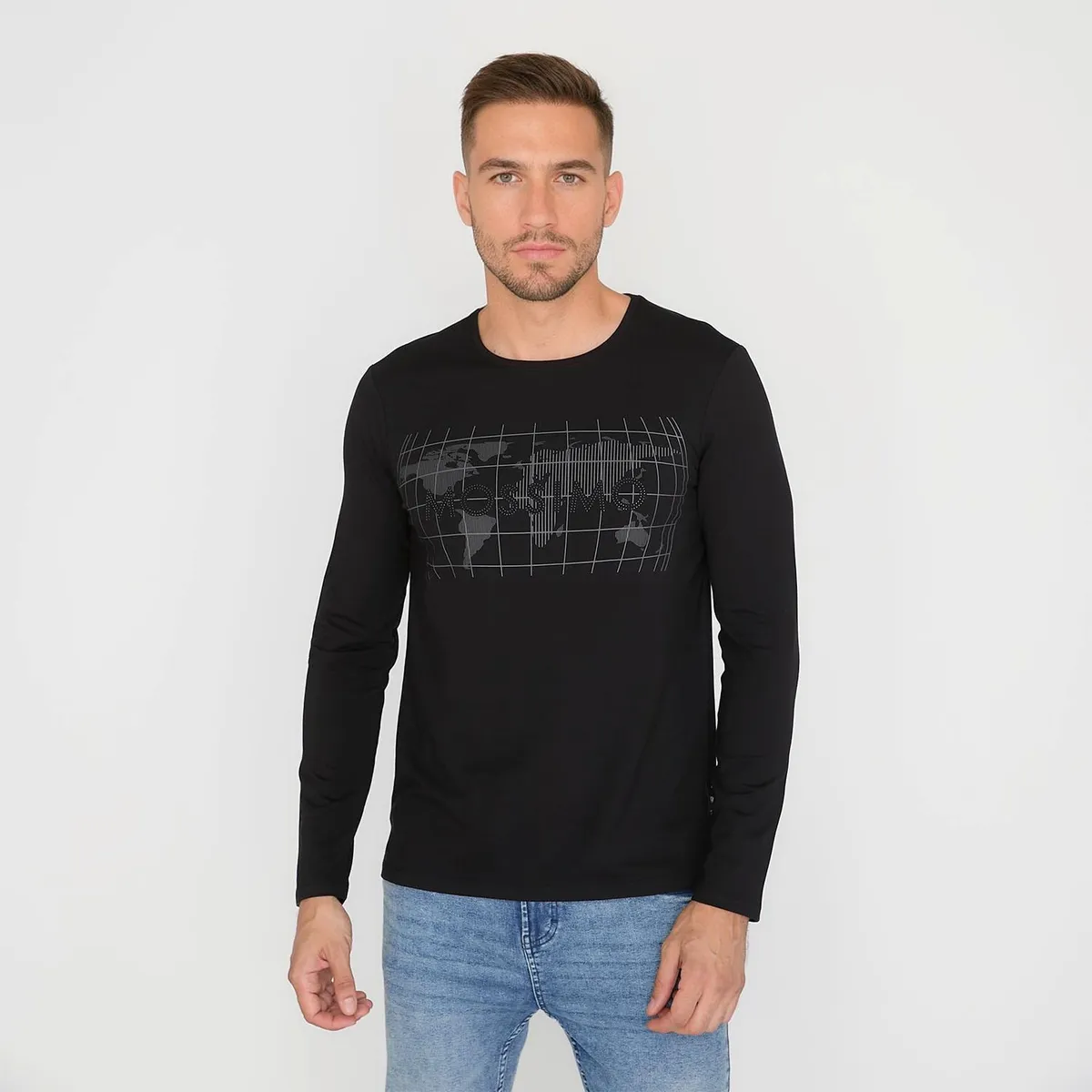 MOSSIMO - Polera Manga Larga Hombre Mossimo