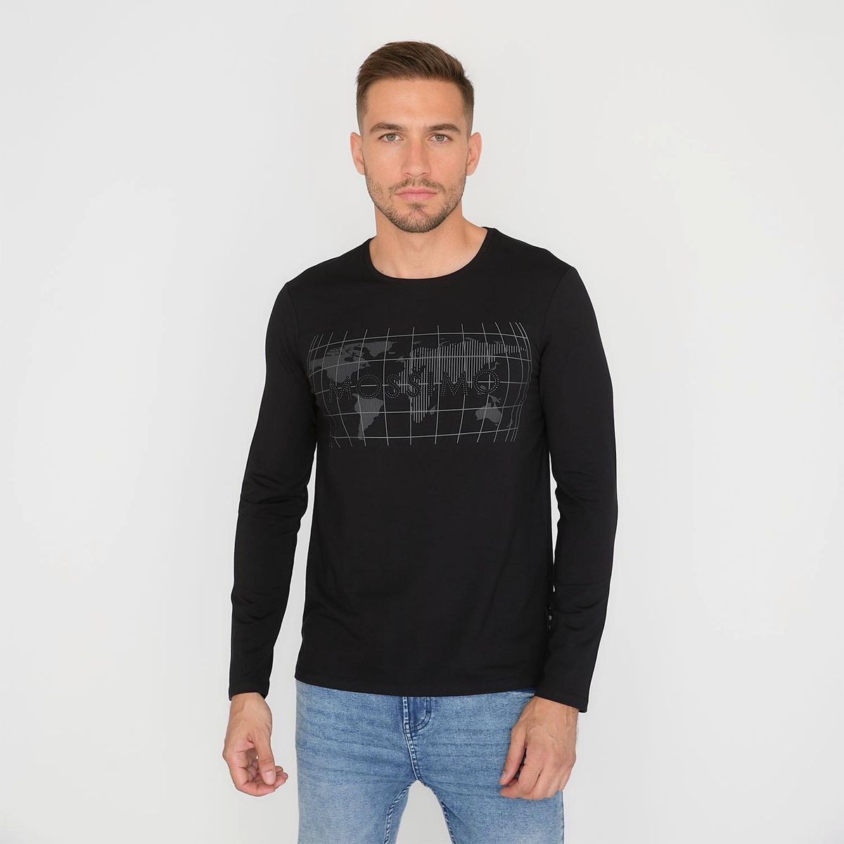 MOSSIMO - Polera Manga Larga Hombre Mossimo