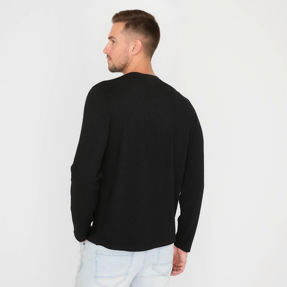MOSSIMO - Polera Manga Larga Hombre Mossimo