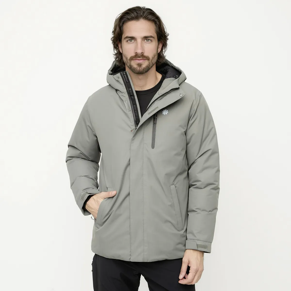 MOUNTAIN GEAR - Parka Deportiva Impermeable Mountain Gear