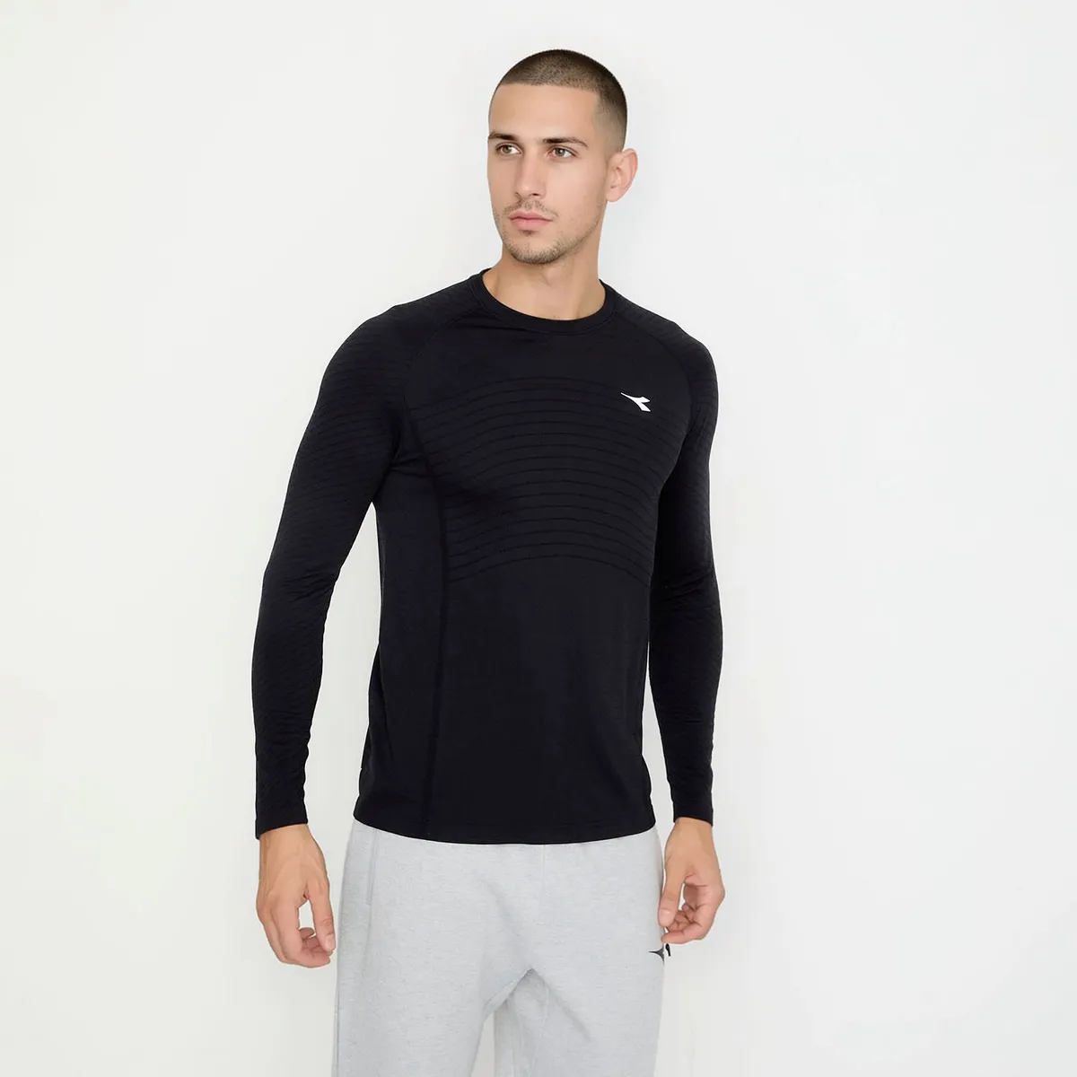 DIADORA - Polera Deportiva Hombre Diadora