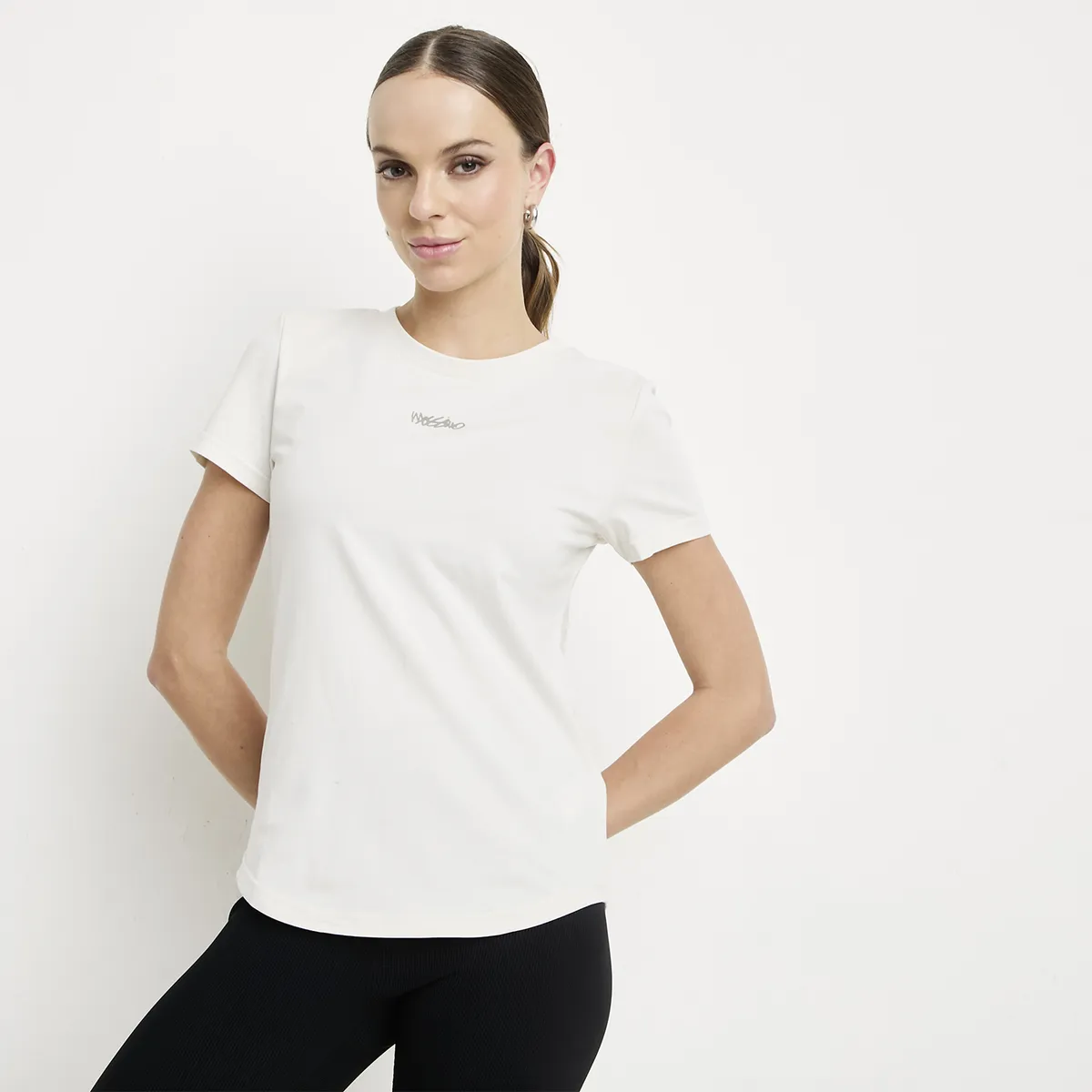 MOSSIMO - Polera Deportiva Mujer Algodón Mossimo
