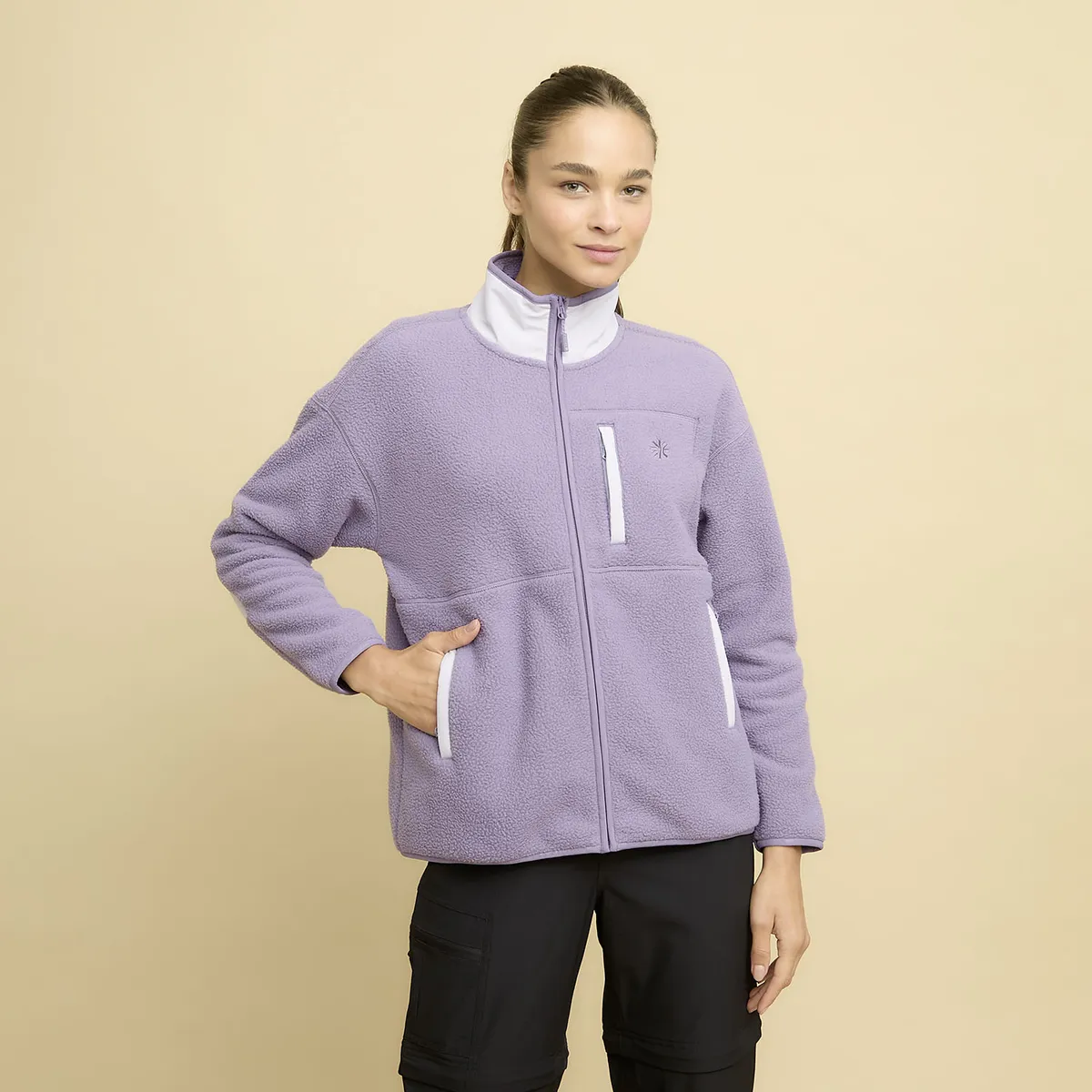 MOUNTAIN GEAR - Polerón Deportivo Mujer Mountain Gear