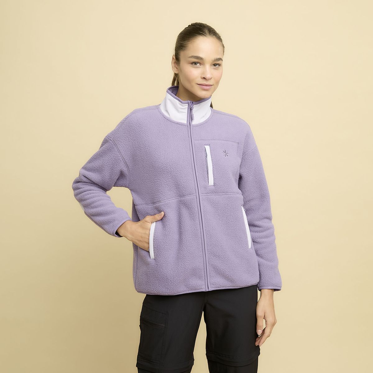 MOUNTAIN GEAR - Polerón Deportivo Mujer Mountain Gear