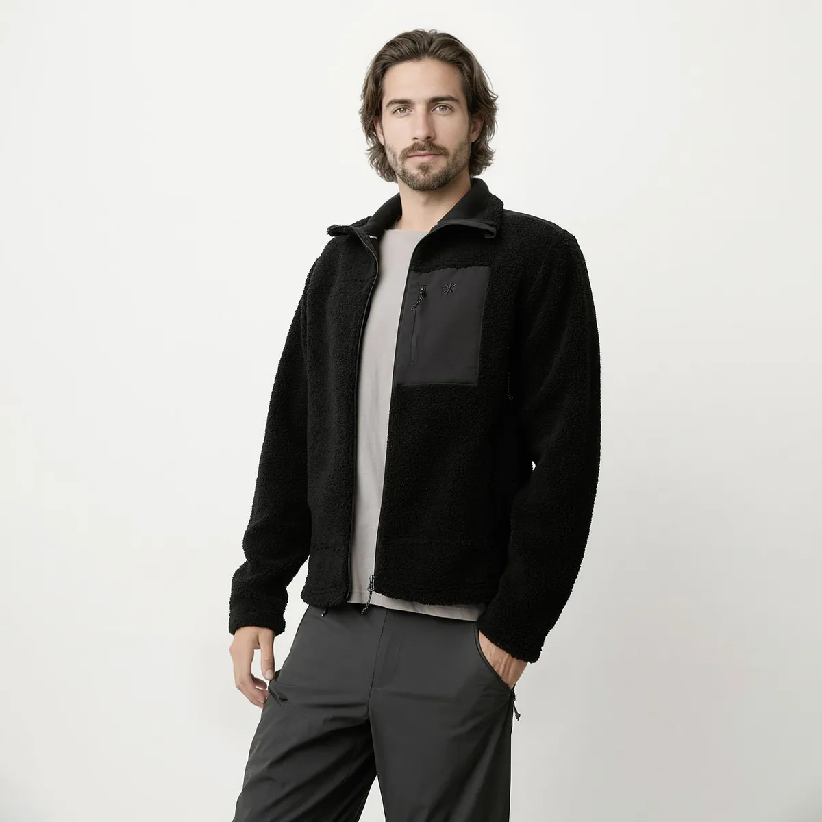 MOUNTAIN GEAR - Polerón Deportivo Hombre Mountain Gear