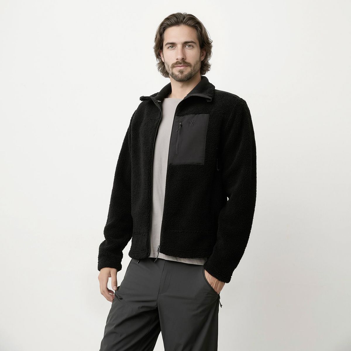 MOUNTAIN GEAR - Polerón Deportivo Hombre Mountain Gear