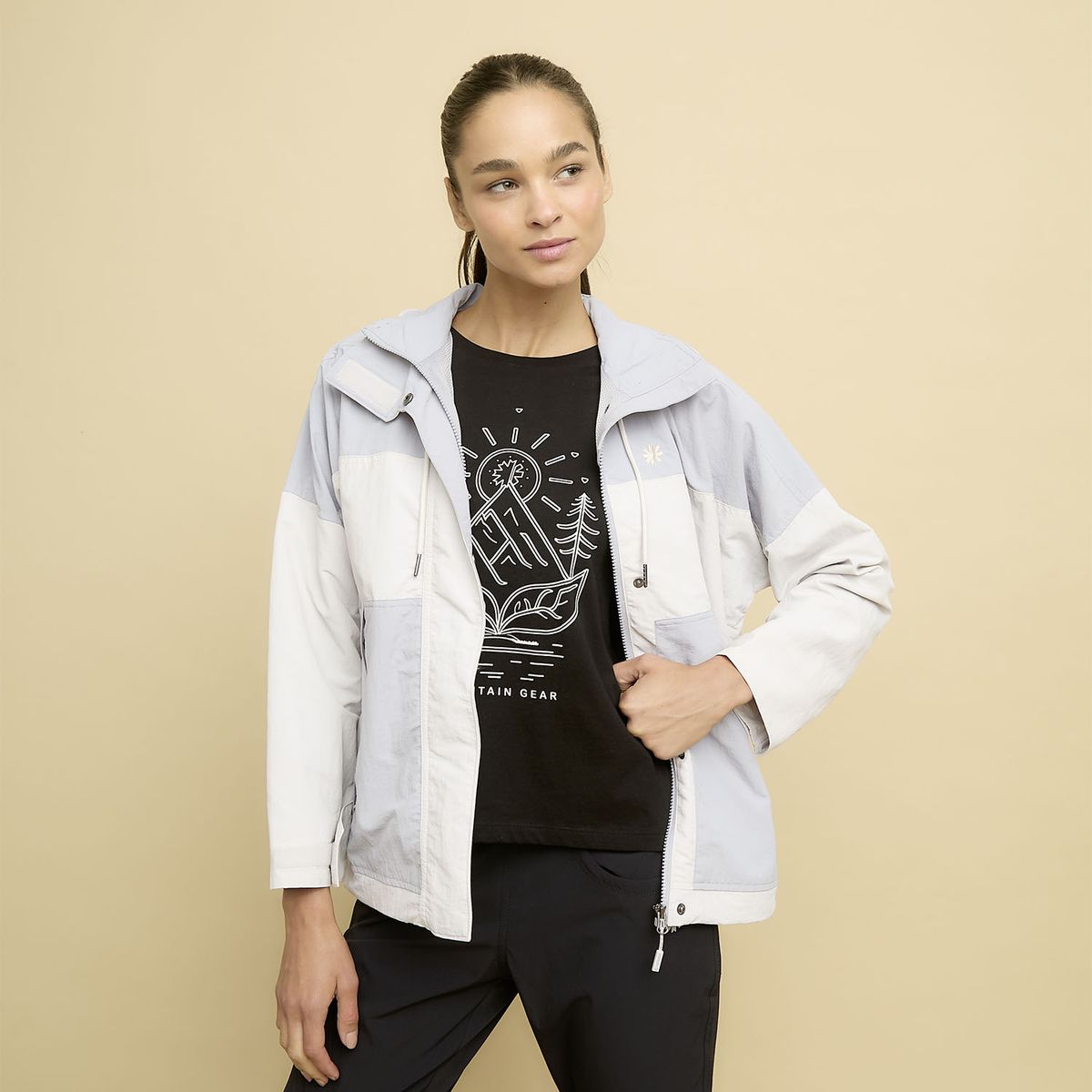 MOUNTAIN GEAR - Cortaviento Deportivo Mujer Mountain Gear