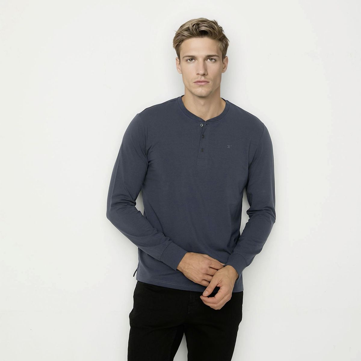 WOLF&HANK - Polera Manga Larga Hombre Wolf&Hank