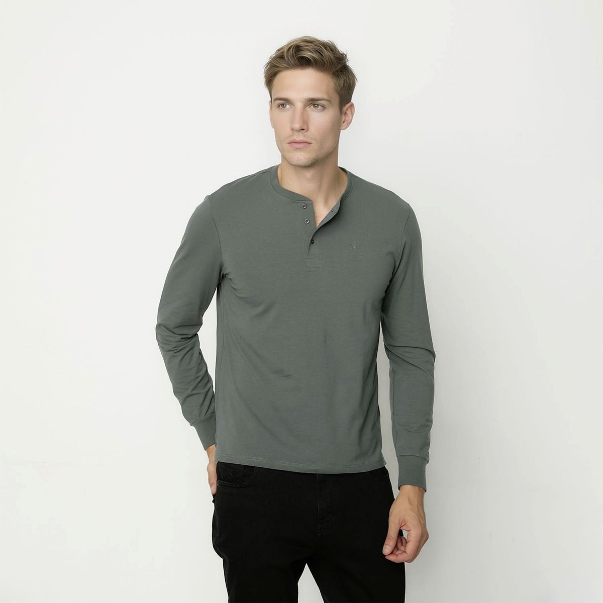 WOLF&HANK - Polera Manga Larga Hombre Wolf&Hank