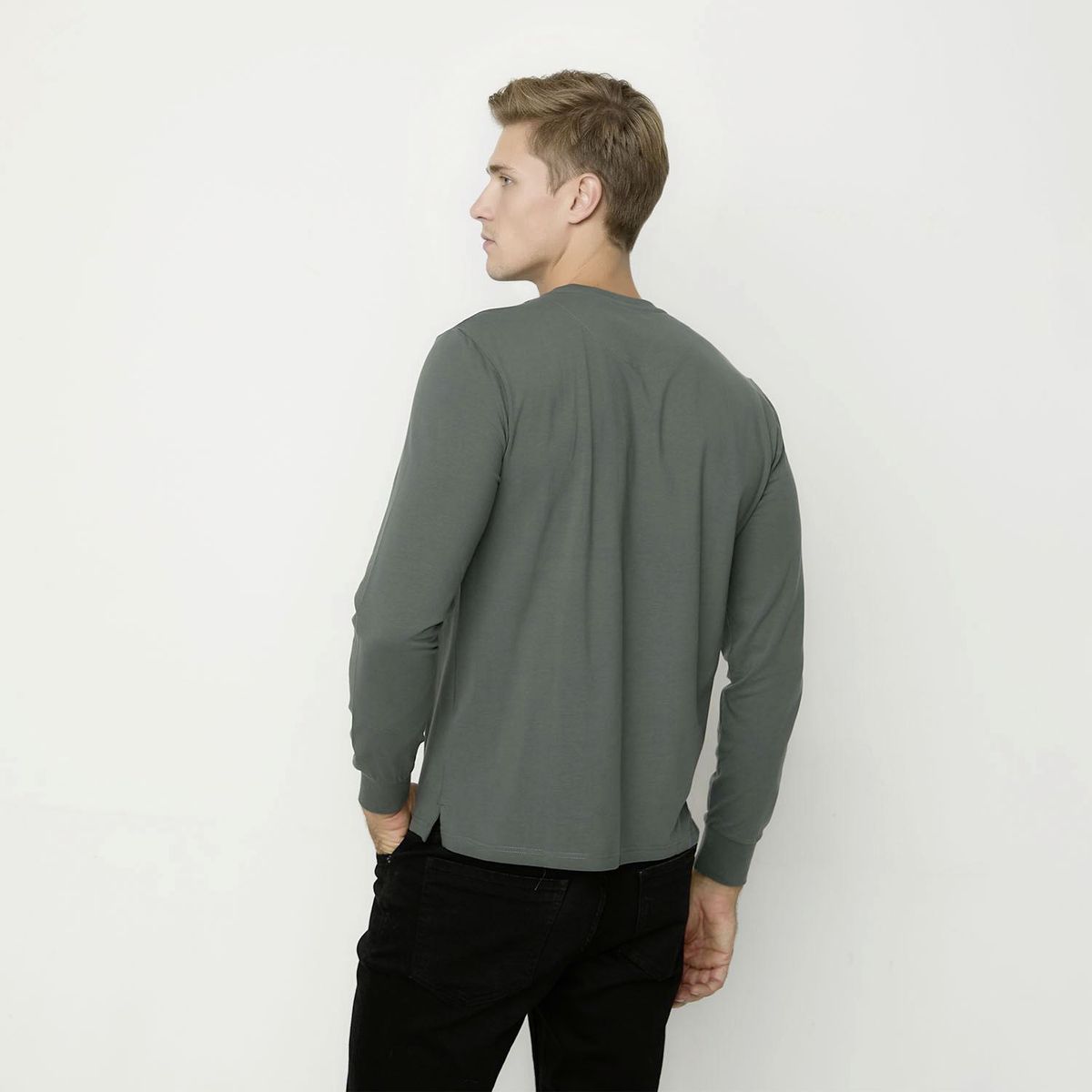 WOLF&HANK - Polera Manga Larga Hombre Wolf&Hank