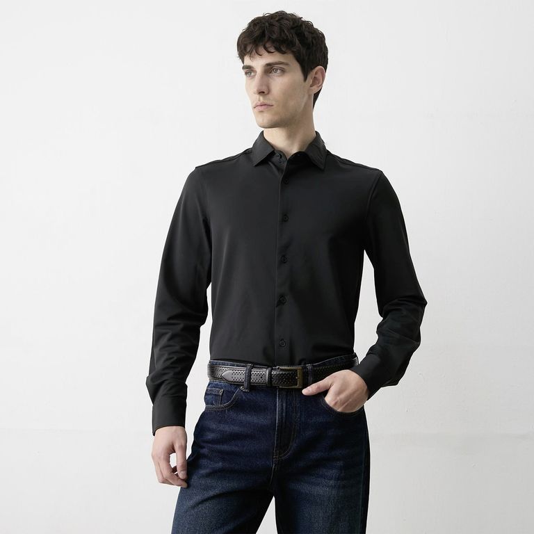 BASEMENT Camisa Hombre