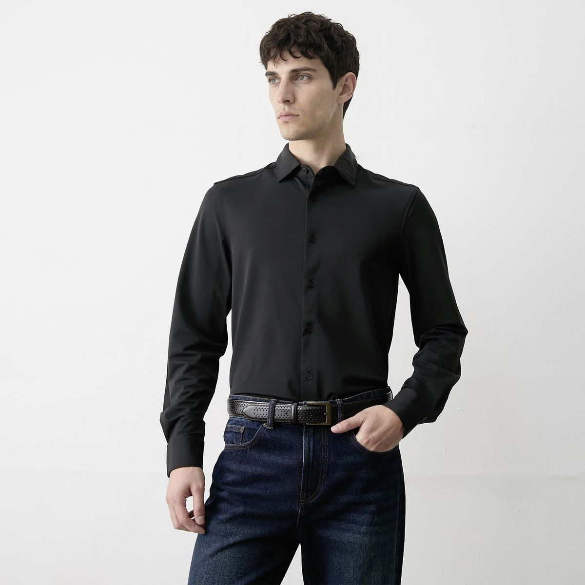 BASEMENT - Camisa Hombre Basement