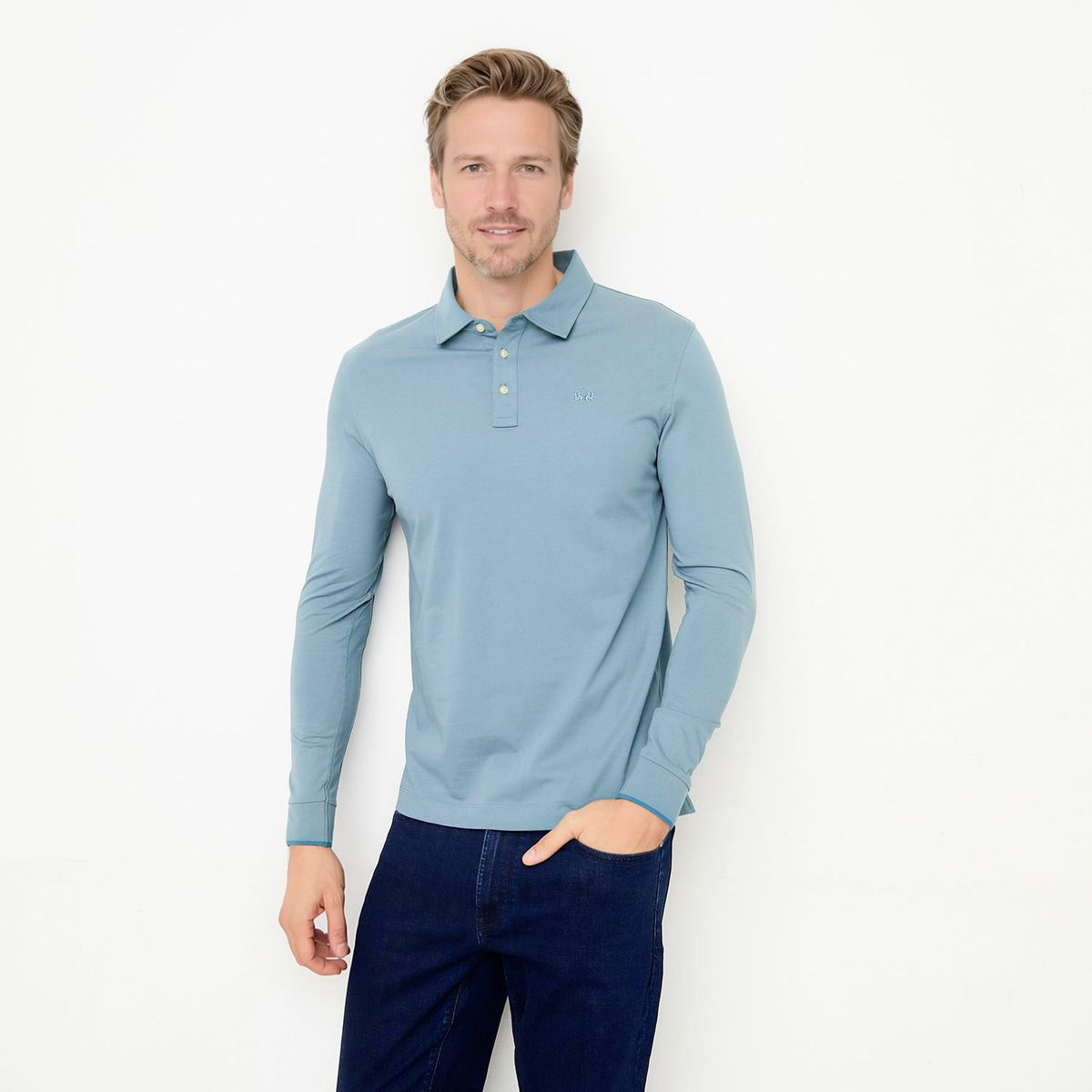 LA MARTINA - Polera Manga Larga Hombre La Martina