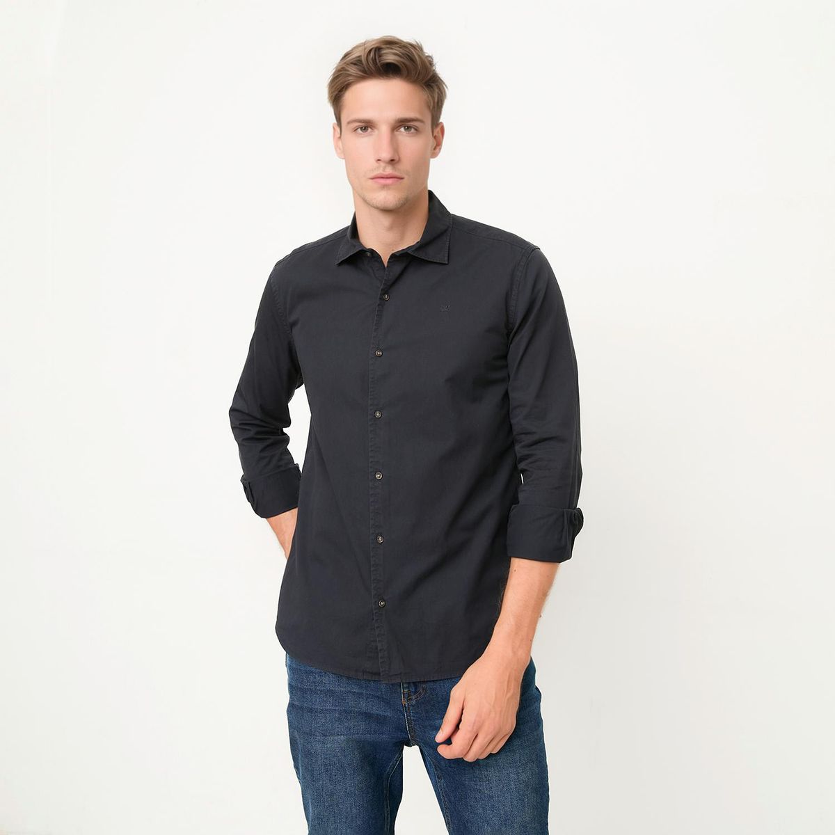 WOLF&HANK - Camisa Hombre Wolf&Hank