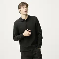 BASEMENT - Polera Manga Larga Hombre