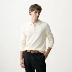 BASEMENT - Polera Manga Larga Hombre