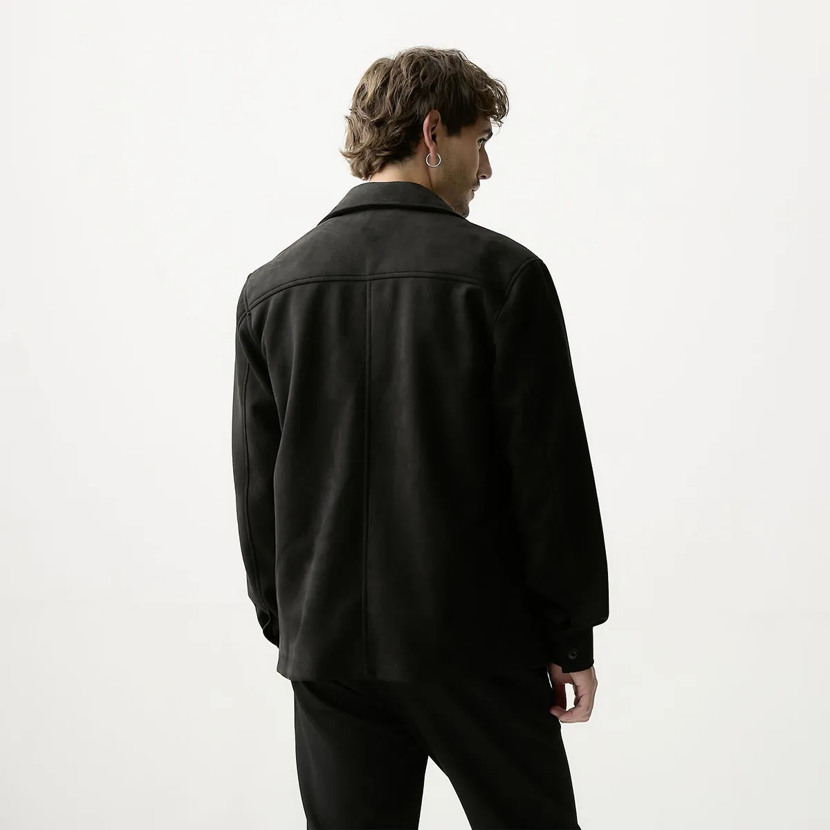 BASEMENT - Sobrecamisa Casual Hombre Basement