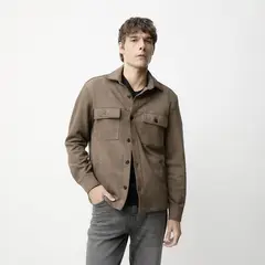BASEMENT - Sobrecamisa Casual Hombre