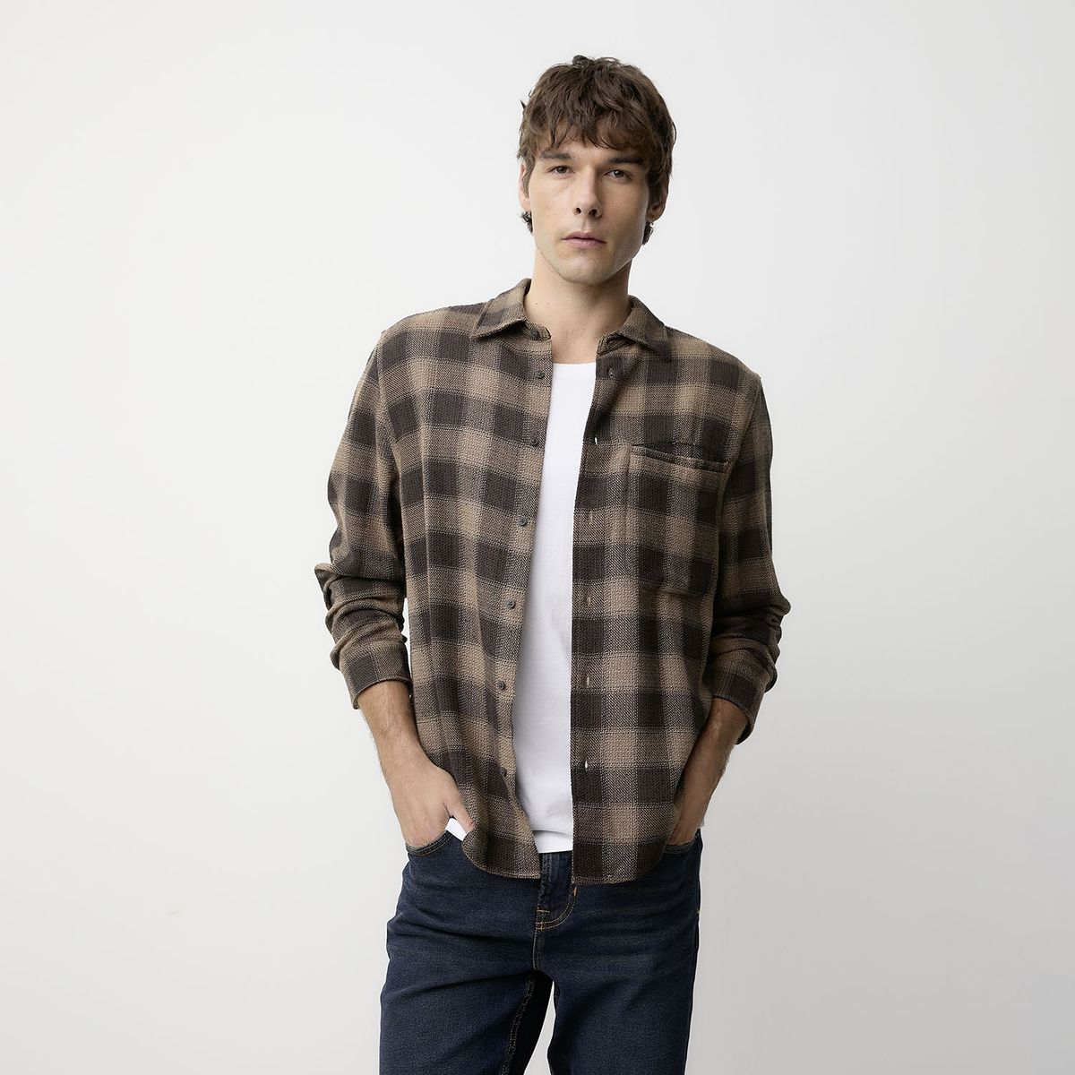 BASEMENT - Camisa Hombre Basement