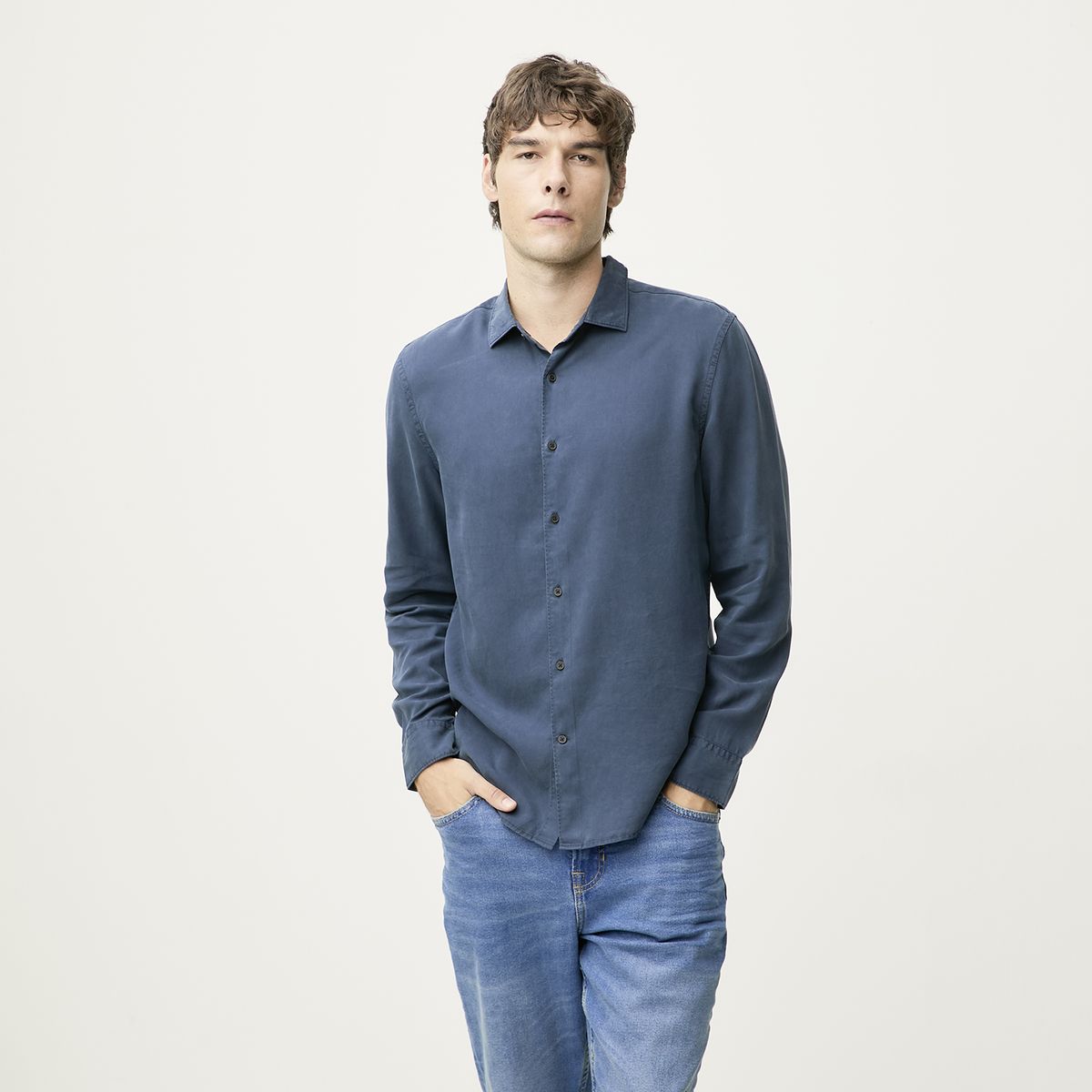 BASEMENT - Camisa Hombre Basement