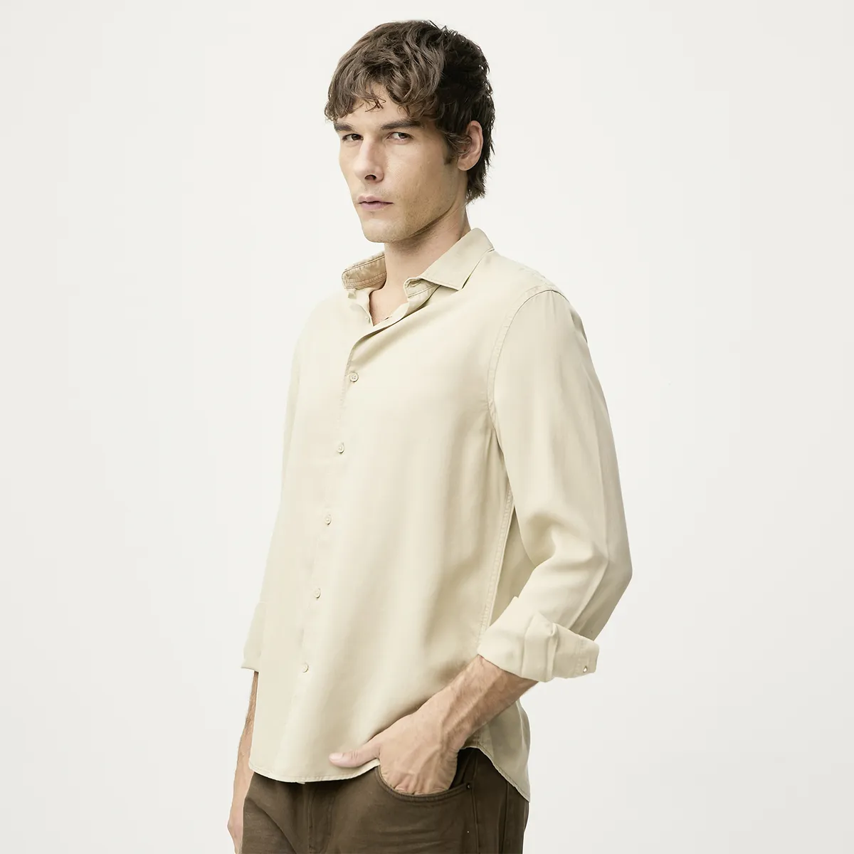 BASEMENT - Camisa Hombre Basement