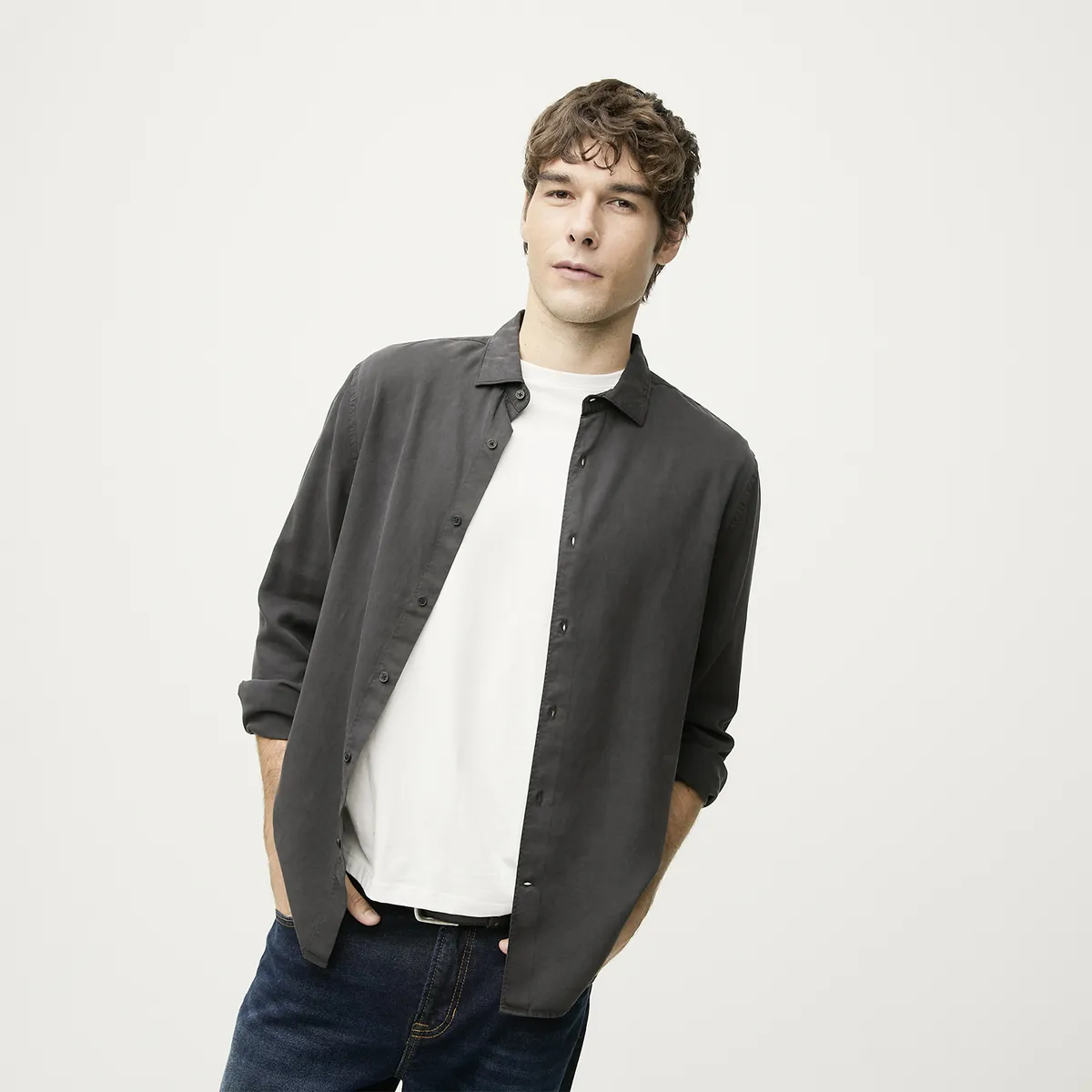 BASEMENT - Camisa Hombre Basement
